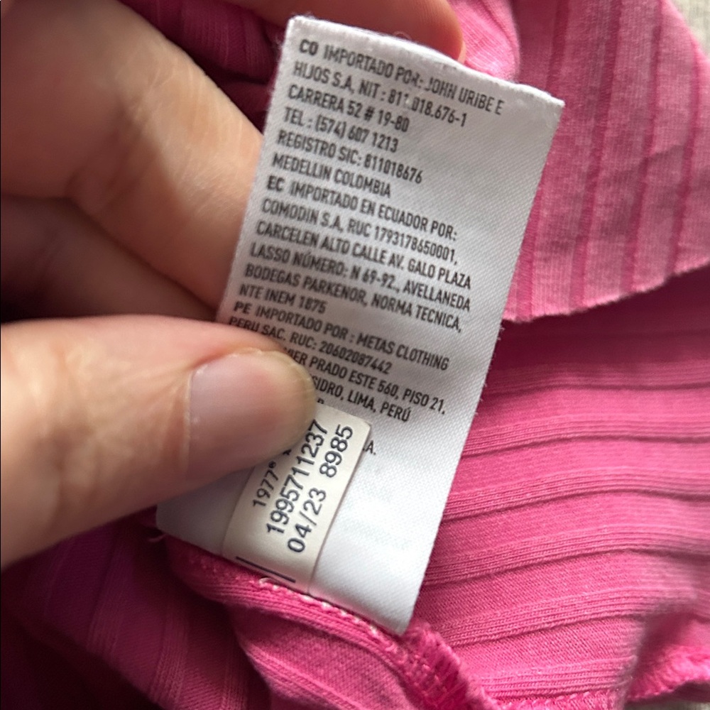 American Eagle Ribbed Short Sleeve Top size XL - Picture 4 of 4